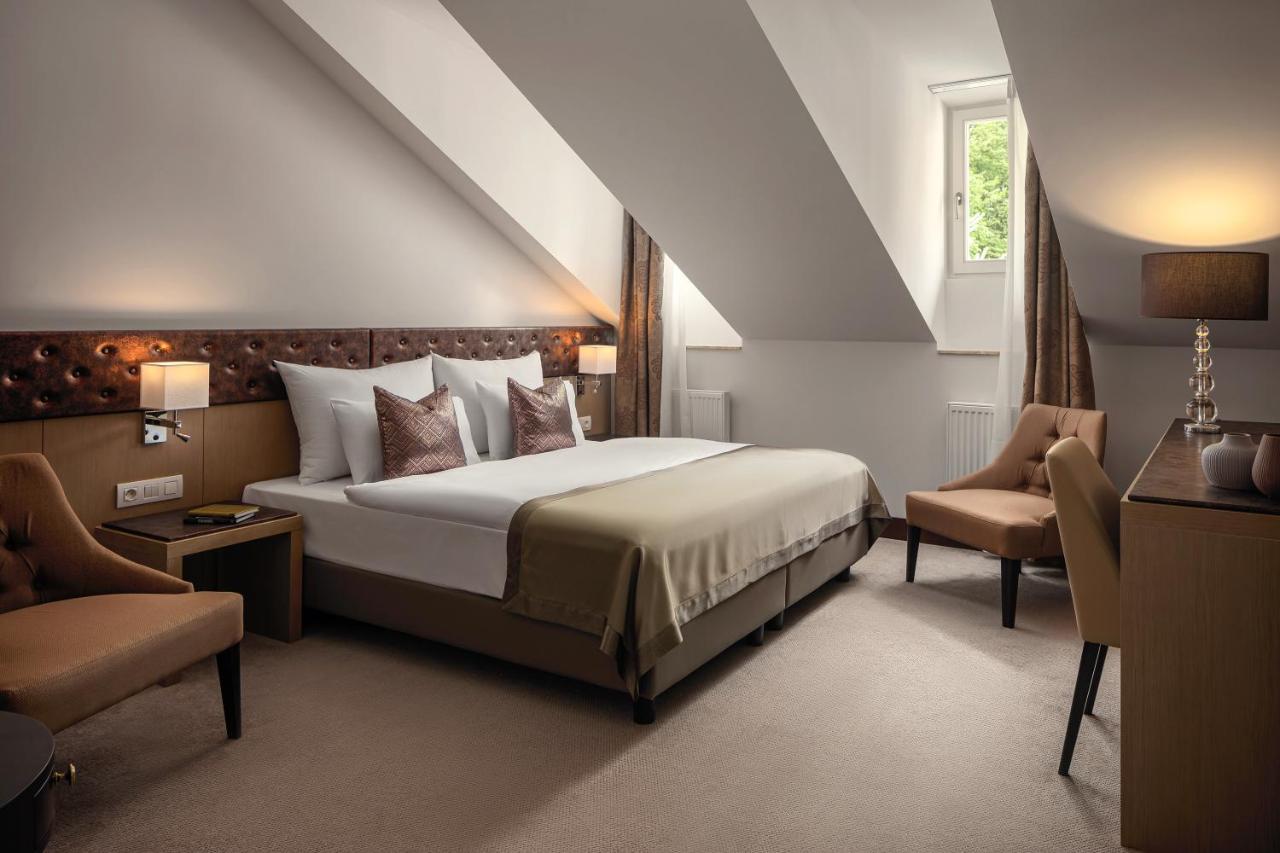 Boutique Hotel Saxonia Karlovy Vary Exterior foto
